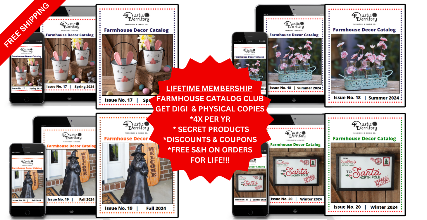 LIFETIME Farmhouse Catalog Club Rustic Territory