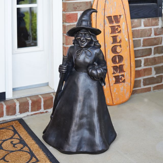 Black Witch Statue