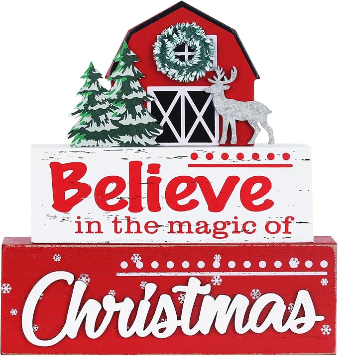 Believe Barn Decor