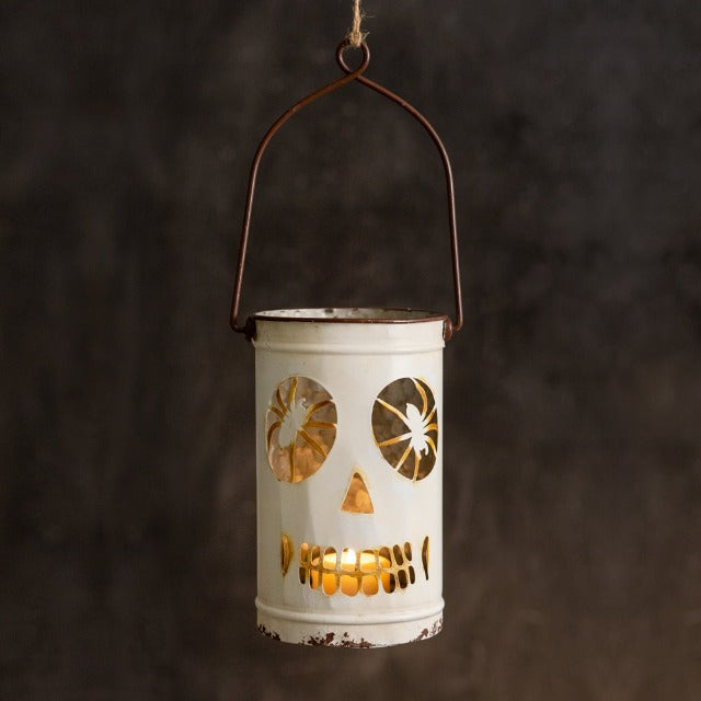 Hanging Skeleton Lantern