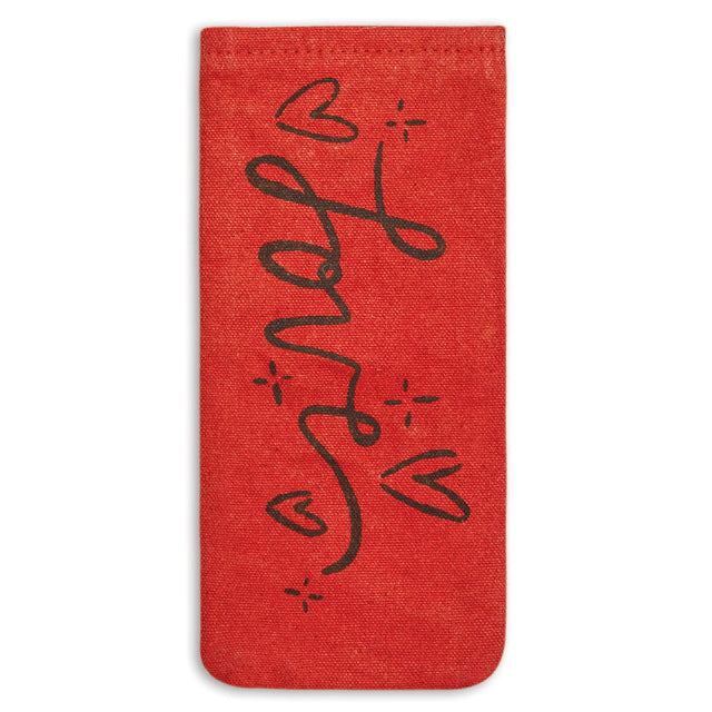 rustic eyeglass case