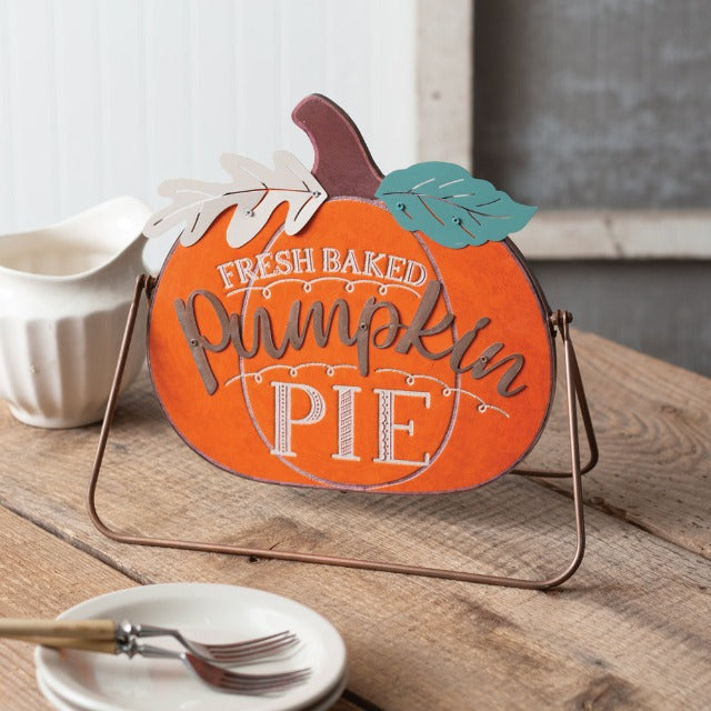 Pumpkin Pie Table Sign