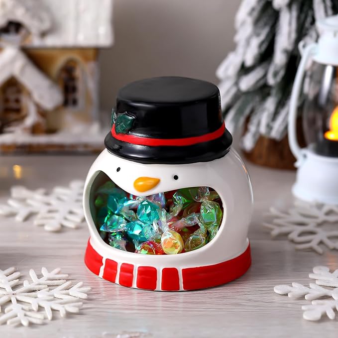 Snowman Candy Dish