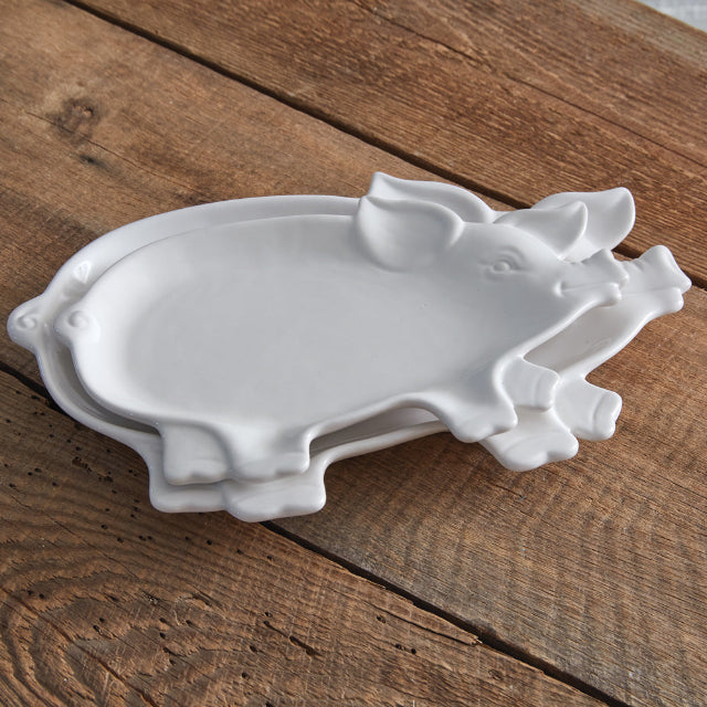 Piggy Serving Plates