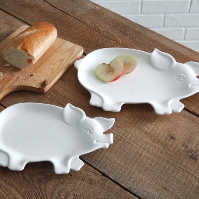 Piggy Serving Plates