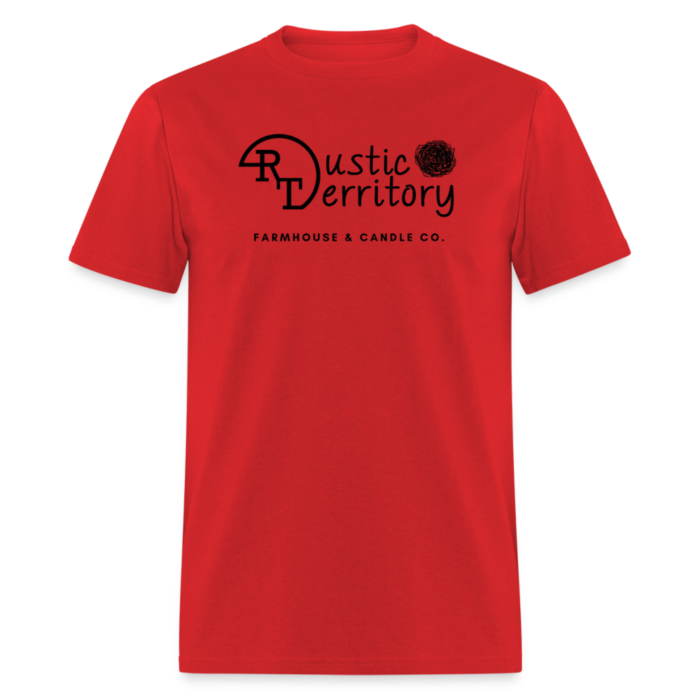 Rustic Territory Color Tee - red