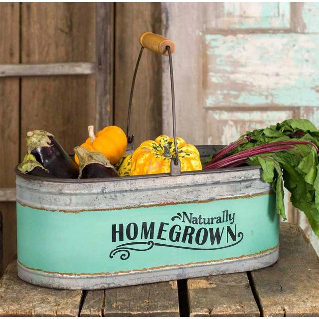 Homegrown Market Bucket
