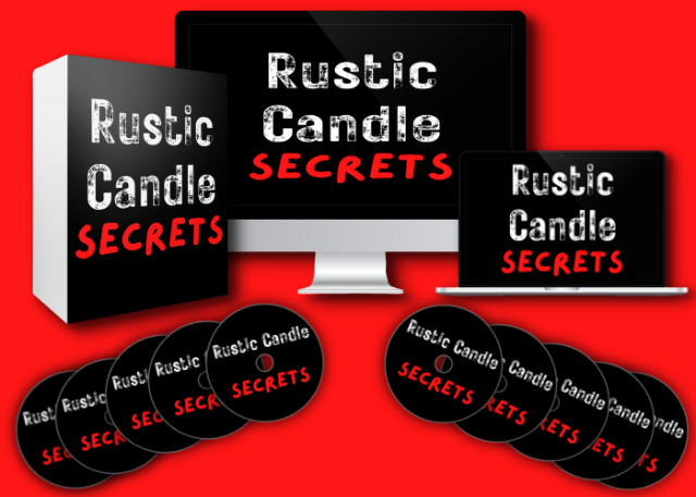"Rustic Candle Secrets" 10 Lesson (DWY) Course