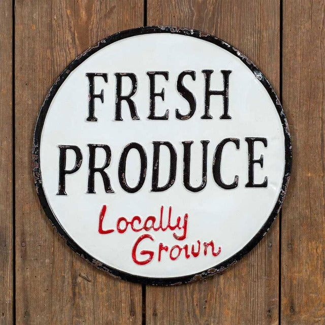 Fresh Produce Sign
