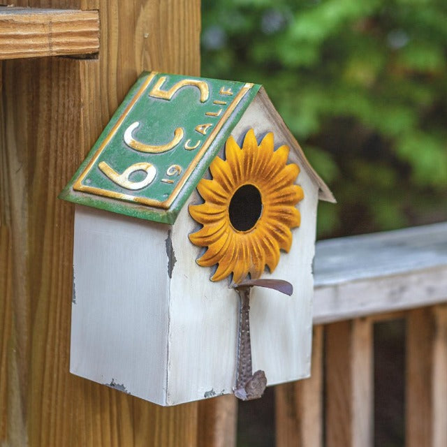 Sunflower Birdhouse